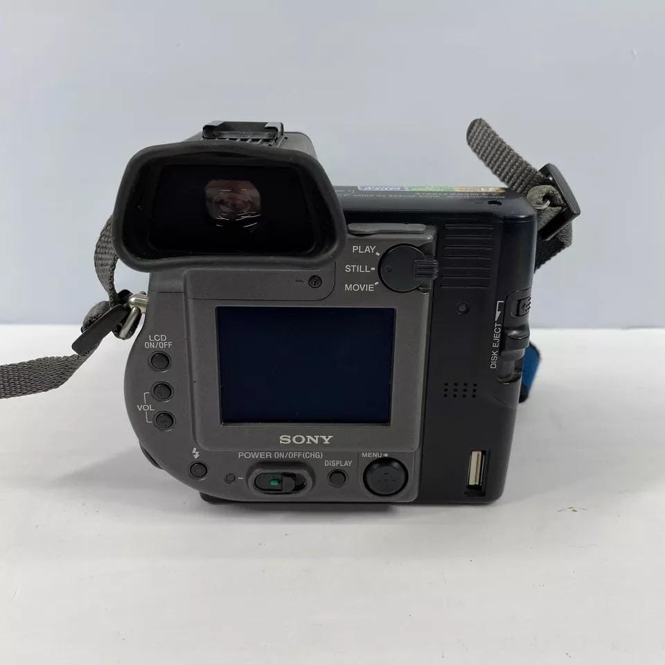 MVC-FD95 整備済 完動品 デジタルマビカ Sony Digital Mavica MVC-FD95 Camera - Etsy