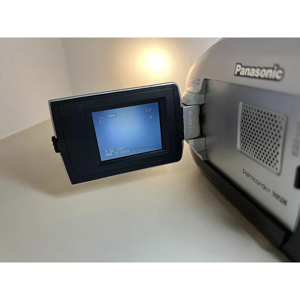 Panasonic PV-L354D VHSC Palmcorder 700x Digital Zoom - Etsy