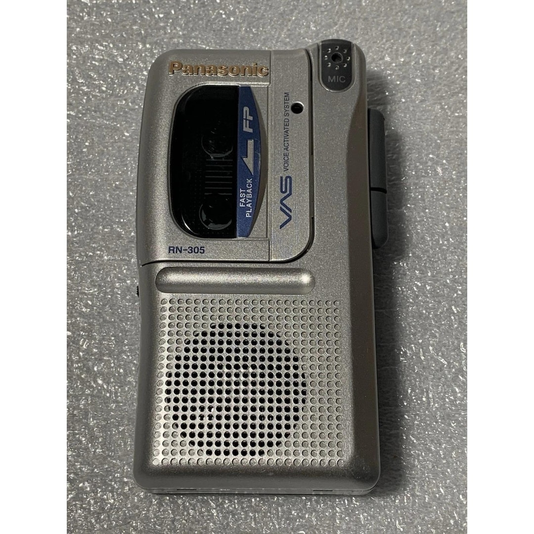 Panasonic RN-305 Handheld Cassette Voice Recorder - Etsy