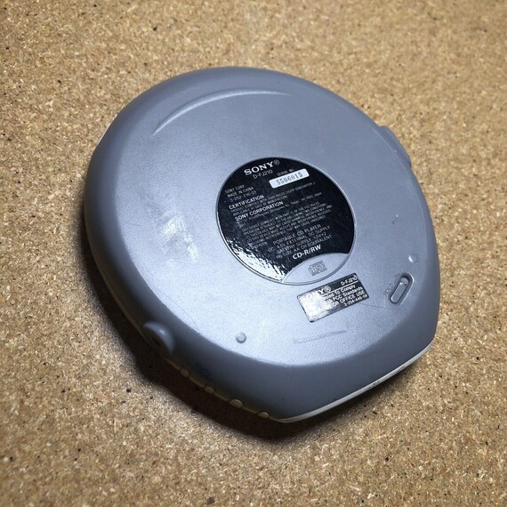 Sony D-FJ210 Walkman Am/fm/tv Weather CD Player Tested and Works