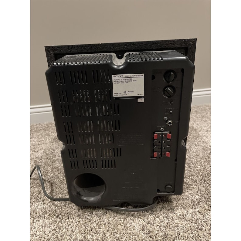Subwoofer activo Sony SA-W2500 imagen 2