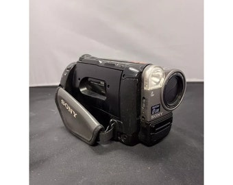 Sony Handycam Night Shot Vision CCD-TRV43 Hi8 330X Camcorder Tested Works