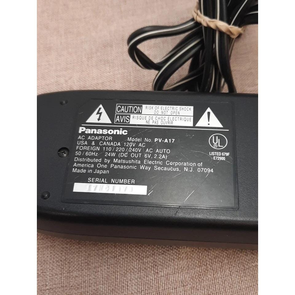 Panasonic PV-A17 Video AC Adapter VHS Camcorder Battery Charger - Etsy