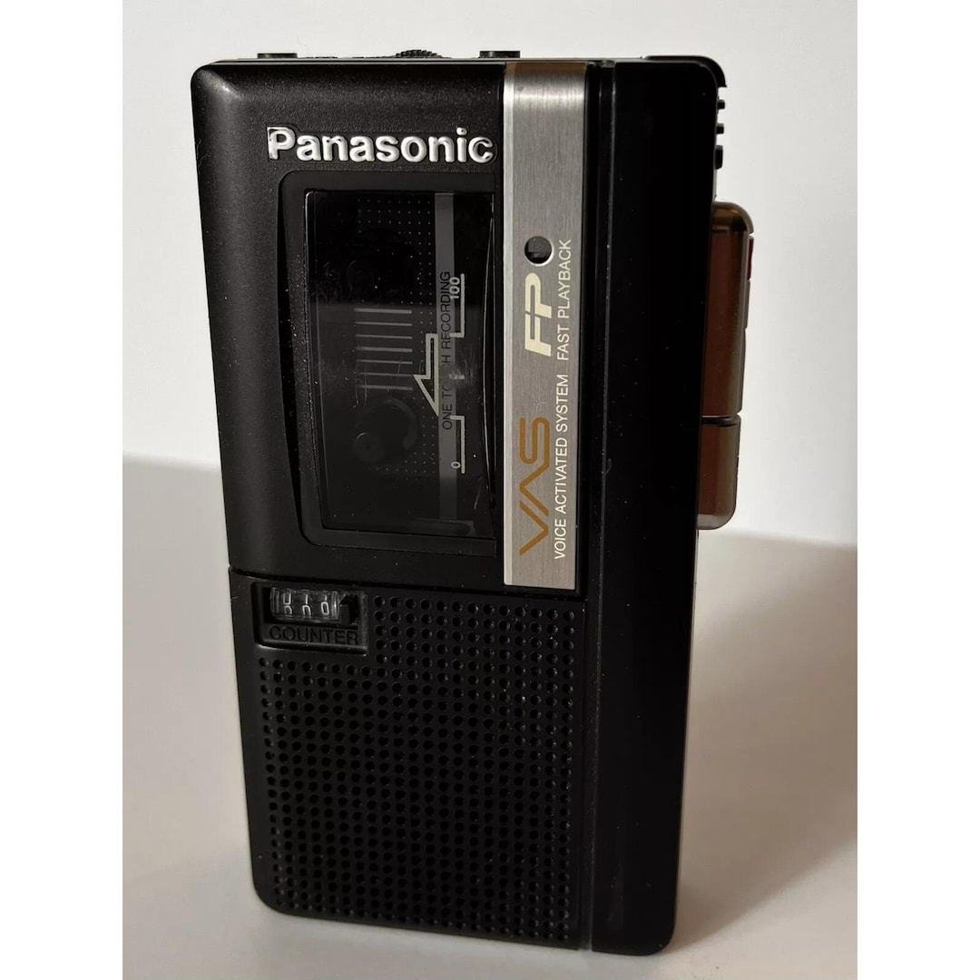 Panasonic RN-112 Black Voice Activated System Microcassette