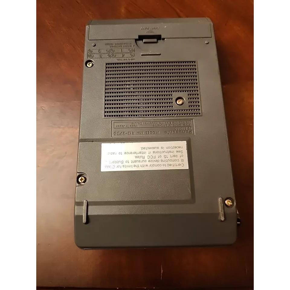 Panasonic RQ-2736 Portable Cassette Tape Recorder - Etsy