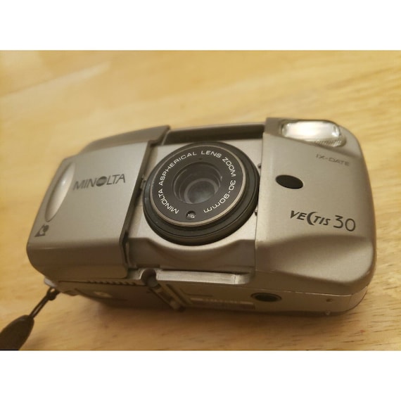 Minolta Vectis 30 RARE Compact Film Camera 30-75mm Zoom - Etsy