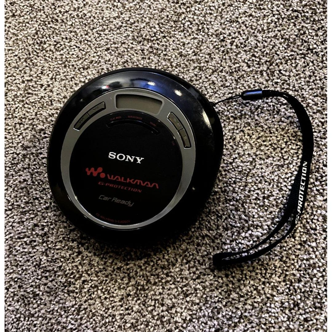 Sony D-EJ626CK Walkman Car Ready G-protection Portable CD Player