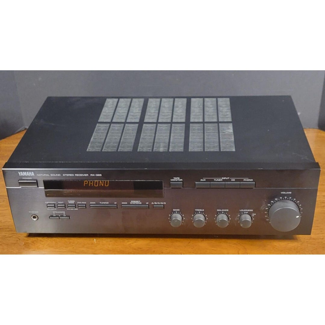 【中古】完動品　YAMAHA AVアンプ　RX-385 Yamaha RX-385 120 Volts Natural Sound Stereo Receiver - Etsy