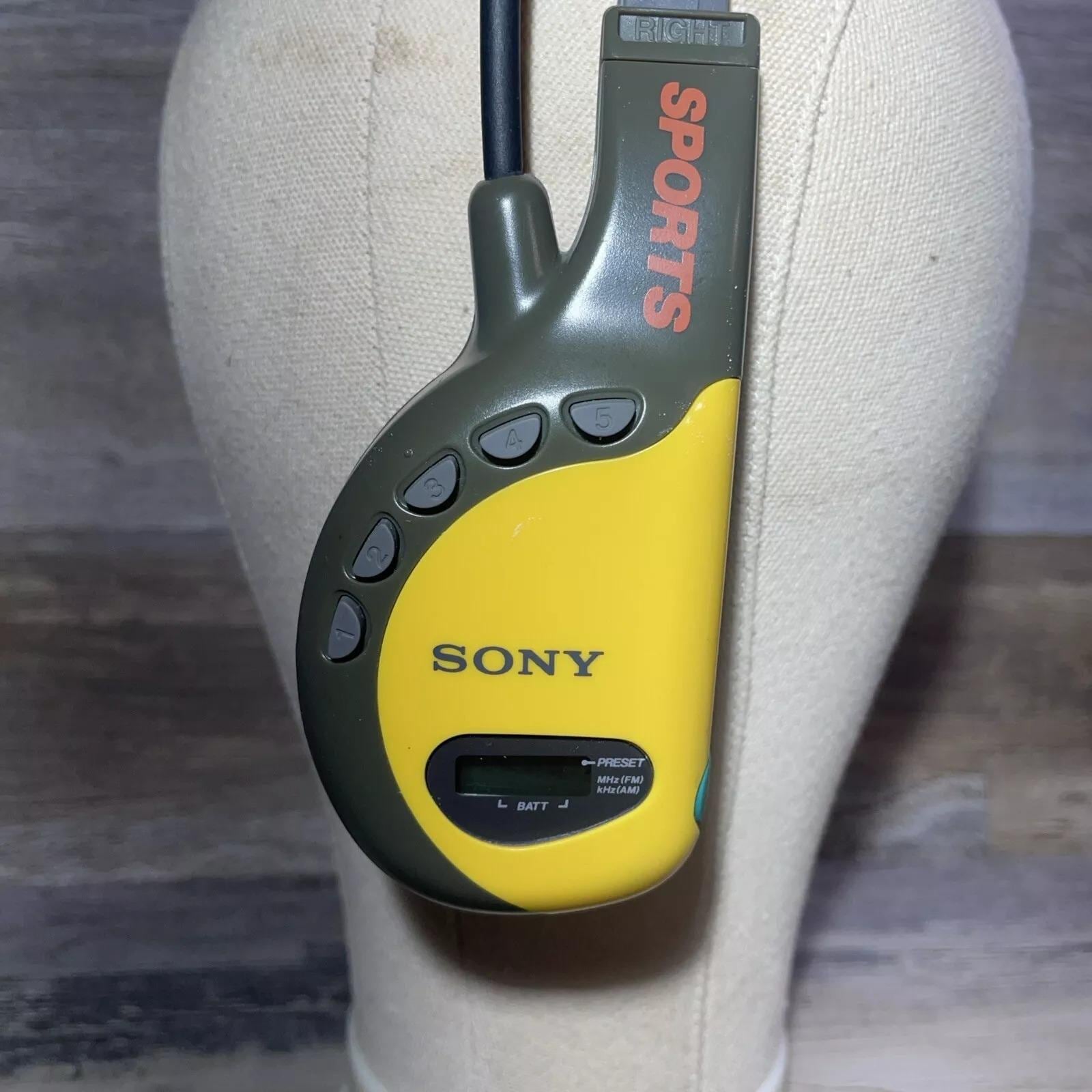 Sony Walkman Sports Srf-hm55 Headset - Etsy