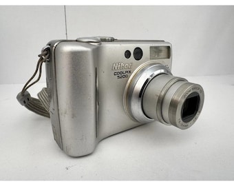 Nikon Digital Camera Coolpix 5200 5.1MP Silver - Etsy