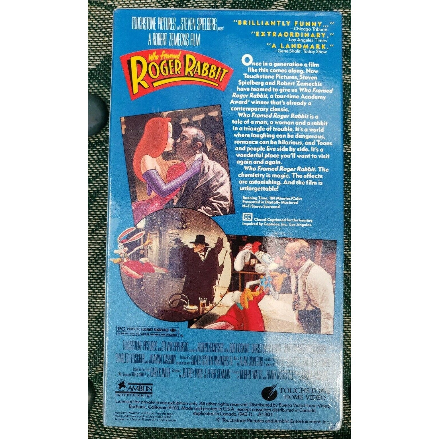 その他 Framed [VHS] Who Framed Roger Rabbit VHS - Etsy