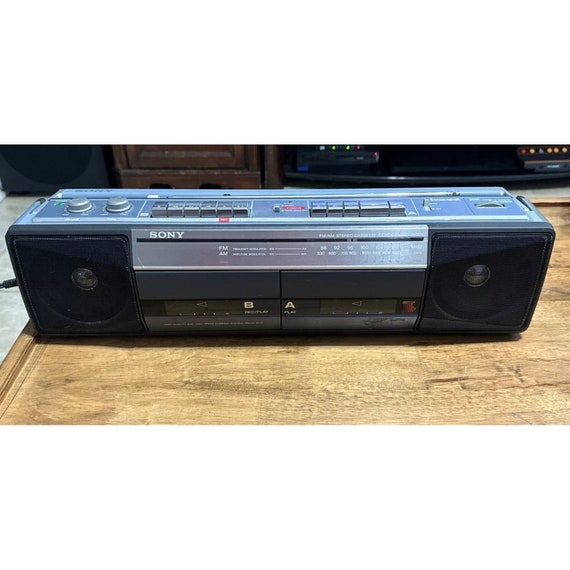 SONY CFS-W301 ラジカセ ラジオカセットレコーダー - Etsy 日本