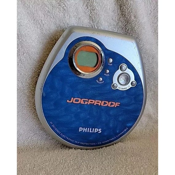 Philips AX3211/17 Jogproof Portable CD Player W Skip Protection