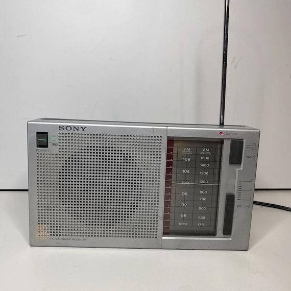 Sony ICF-710W FM/AM 2 Band Portable Radio Powered - Etsy