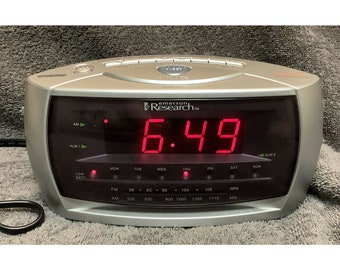 EMERSON Research Digital Smart Set Dual Alarm Clock AM-FM Radio CKS3029