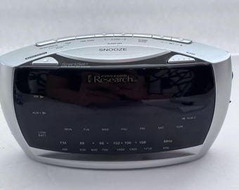 Emerson Research CKS3030 Smartset Cyfrowy radioodbiornik AM/FM z podwójnym budzikiem