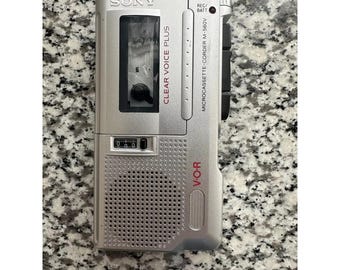 Sony Clear Voice Plus M-560V Microcassette Recorder