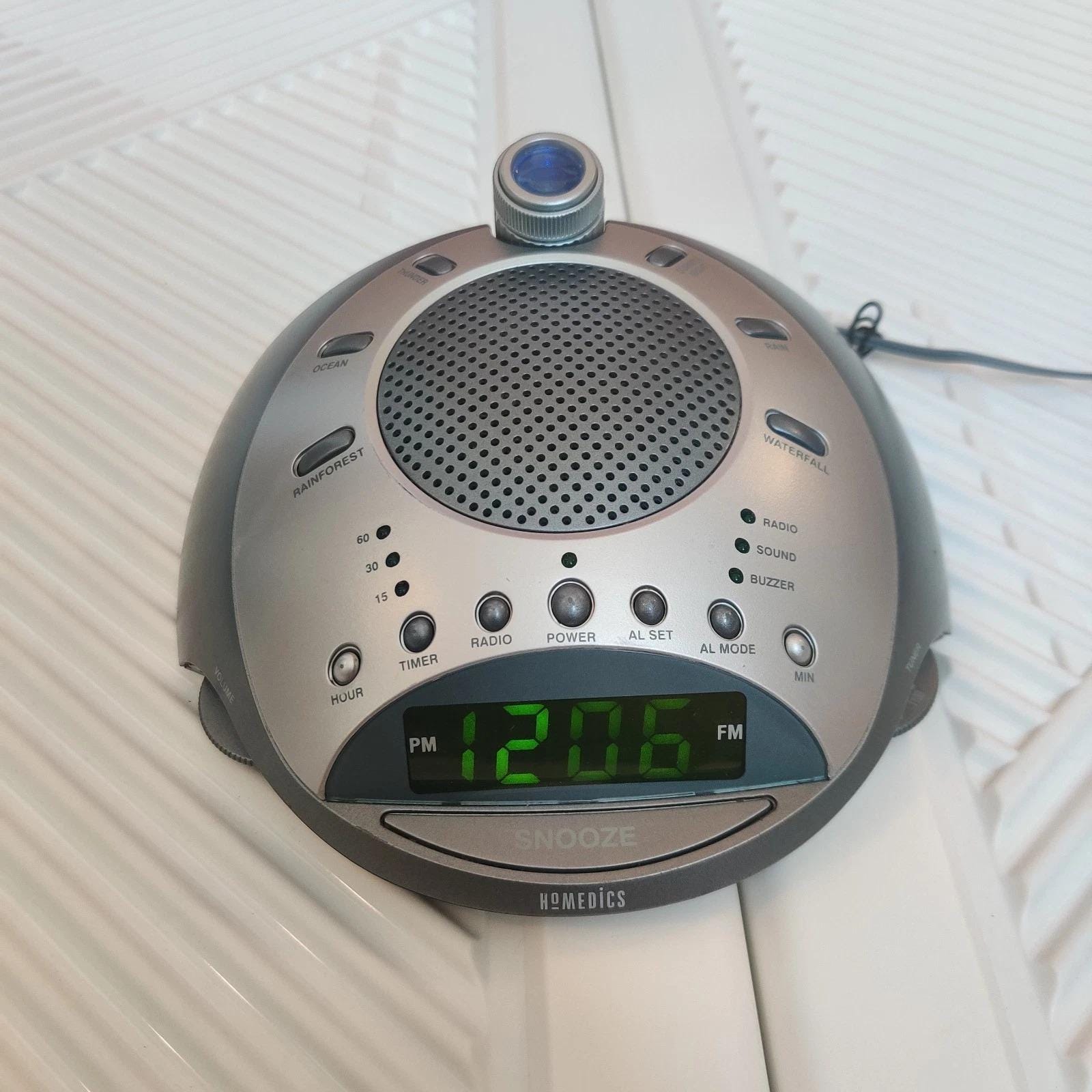 Homedics Ss-4000 Sound Spa Classic Deluxe Clock Radio & Sound