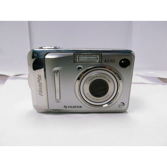 Fujifilm Finepix A400 5.1MP Digital Compact Camera Silver Etsy