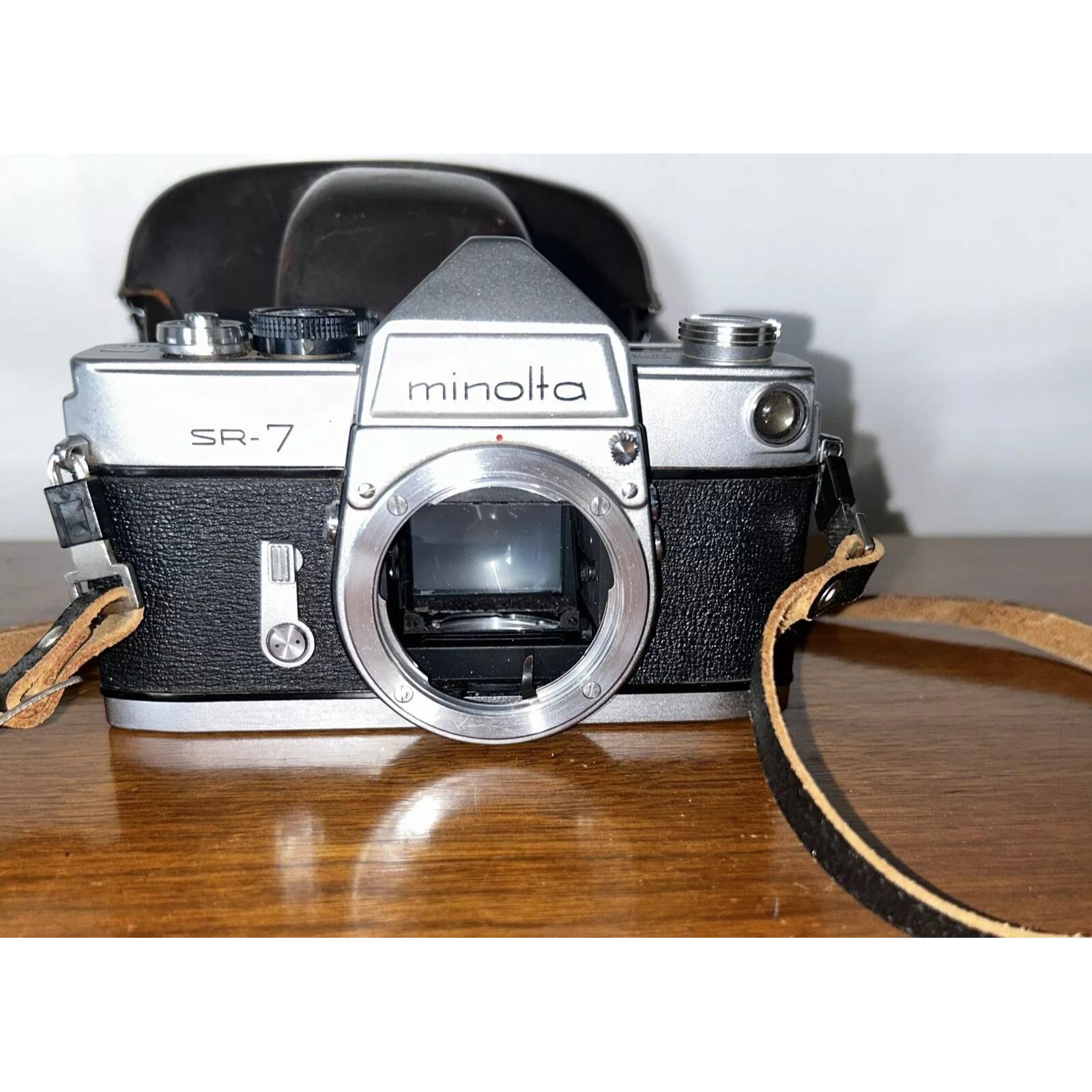 KONICA MINOLTA - 動作品 MINOLTA SR-7後期型 MINOLTA ミノルタのMINOLTA SR-7｜カメロード