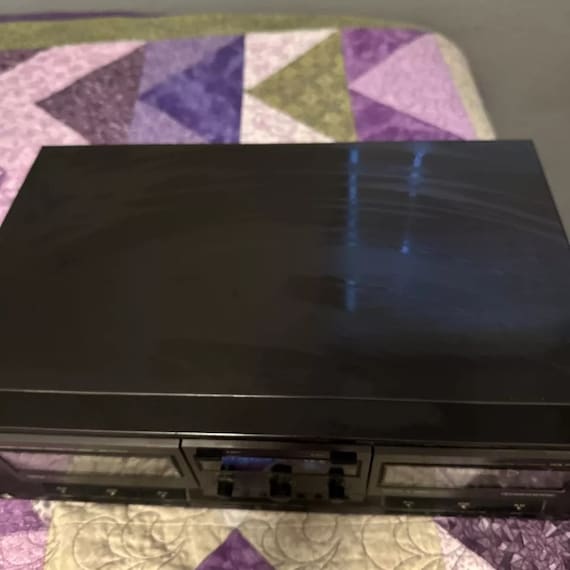 Technics RS-TR333 Vintage Dual Double Cassette Tape Deck Player