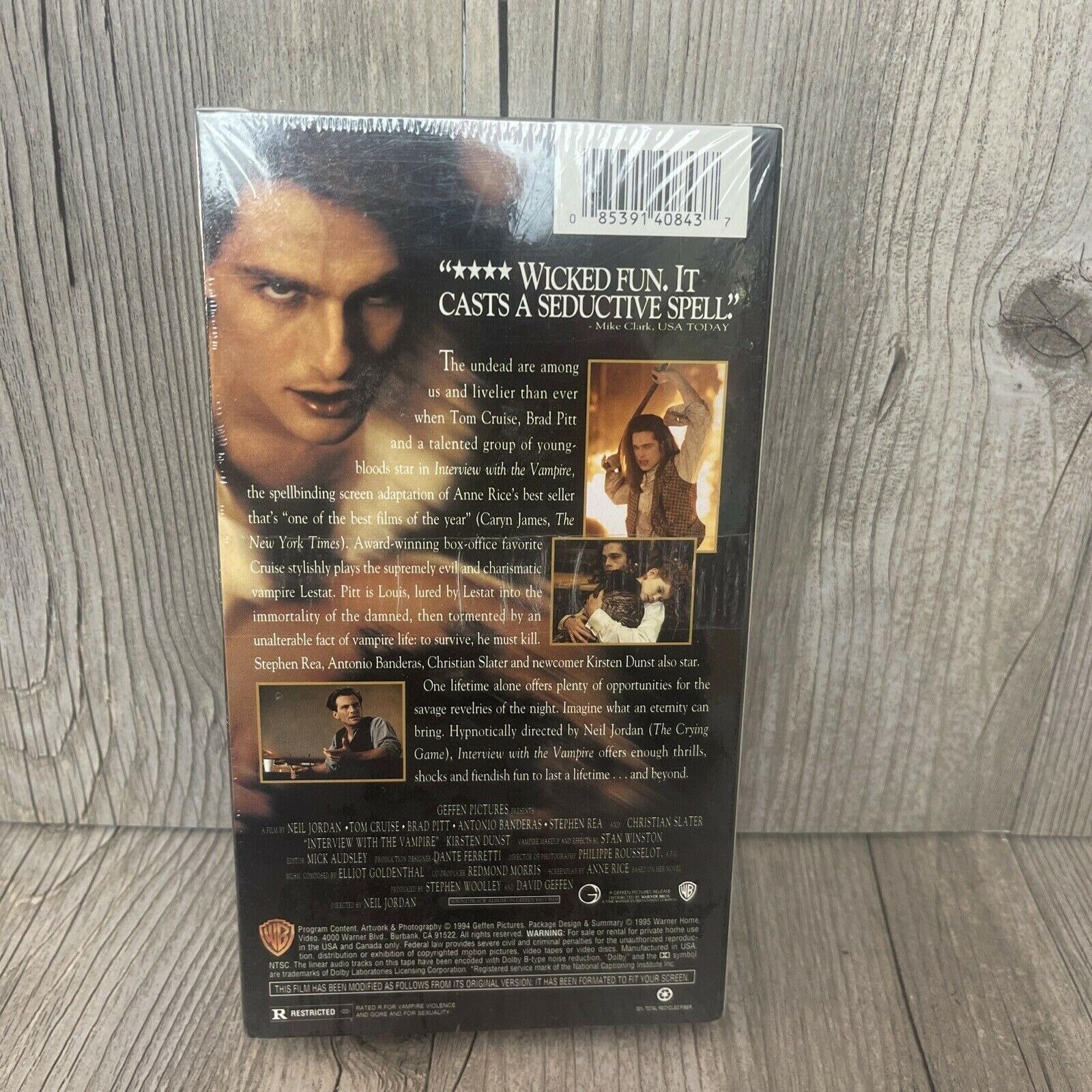 Interview With the Vampire (VHS, 1995) Brand New, Factory Sealed