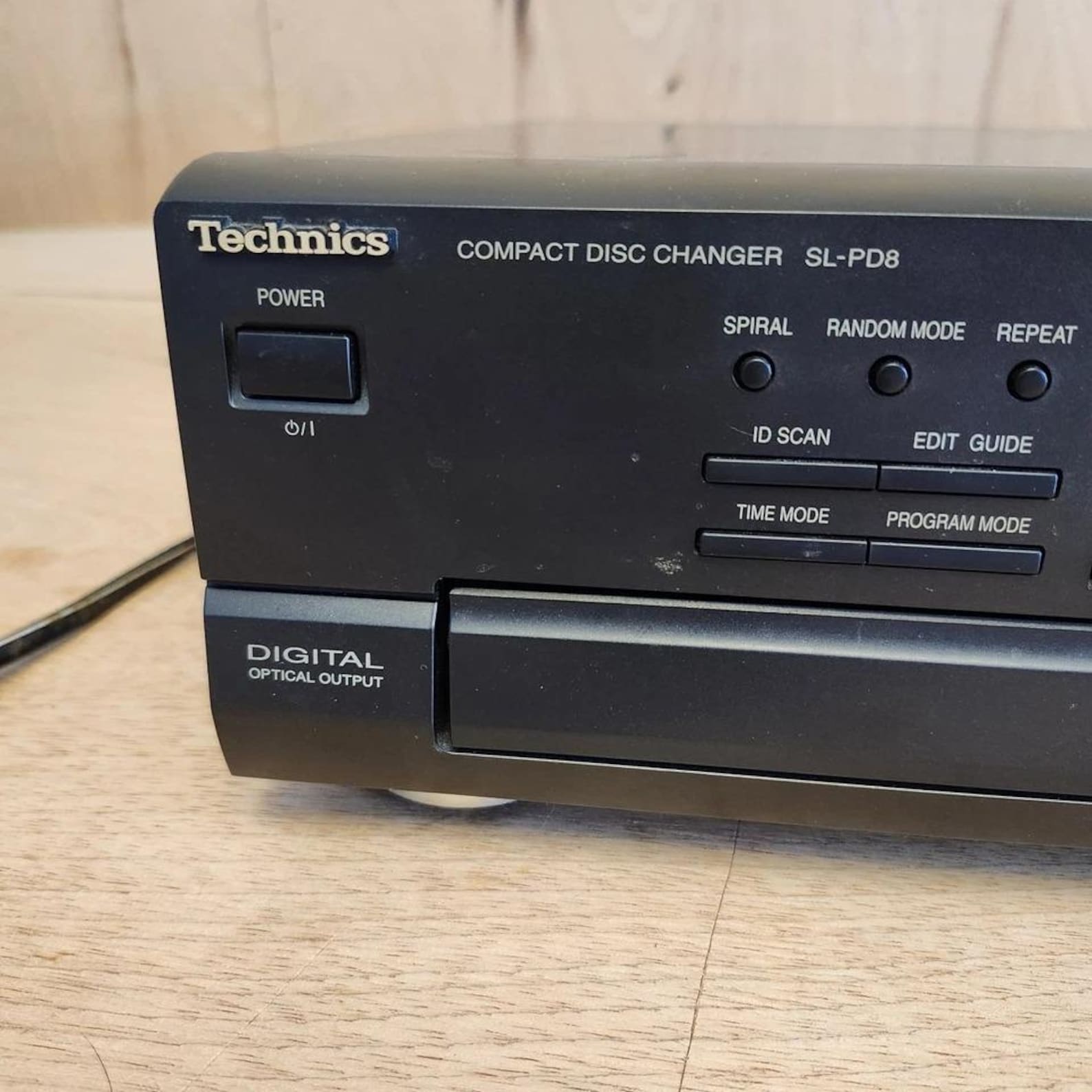 Technics SL-PD8 5 Disc CD Player Changer MASH No Remote - Tested ...