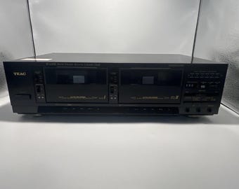 Vintage TEAC W-760R Double Cassette Deck – Auto-reverse, Dolby B/C