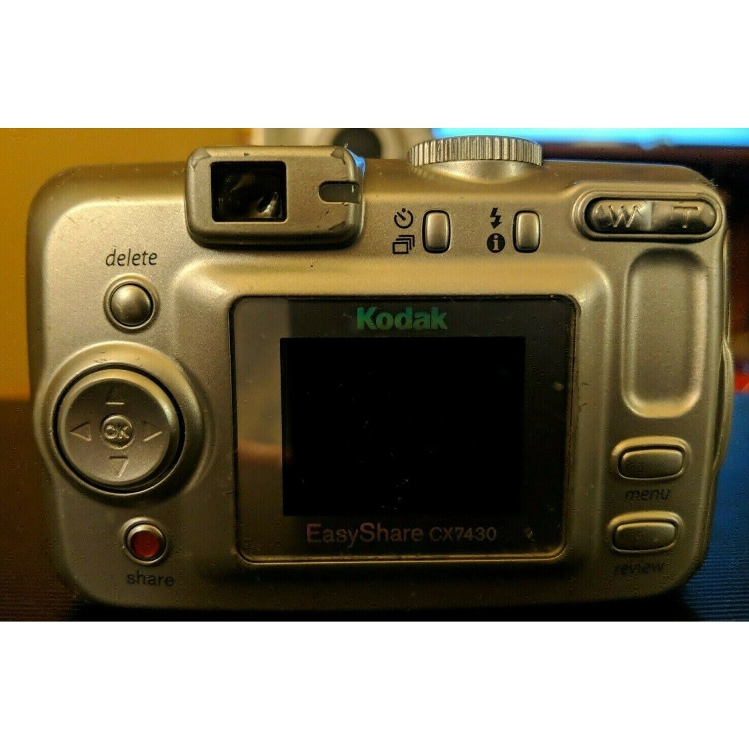 Kodak Easyshare CX7430 4MP Digital Camera Silver Etsy