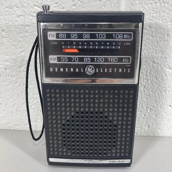 Vintage GE 7-2500A Portable AM/FM Transistor Radio Tested - Etsy