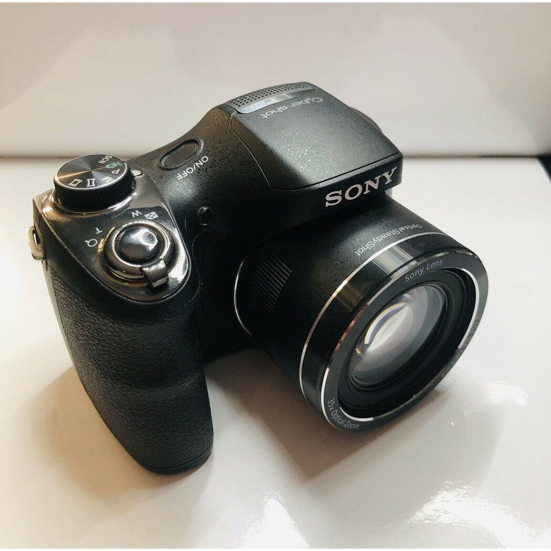 Sony Cyber shot DSC H300 20.1 MP Digital Camera Black Etsy Finland