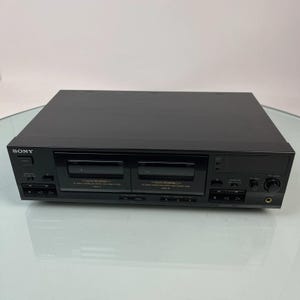 Sony TC-WR465 Dual Cassette Stereo Deck Auto Reverse