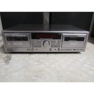 JVC TD-W309 Dual Cassette Deck Auto Reverse Dolby B-C nr hx Pro