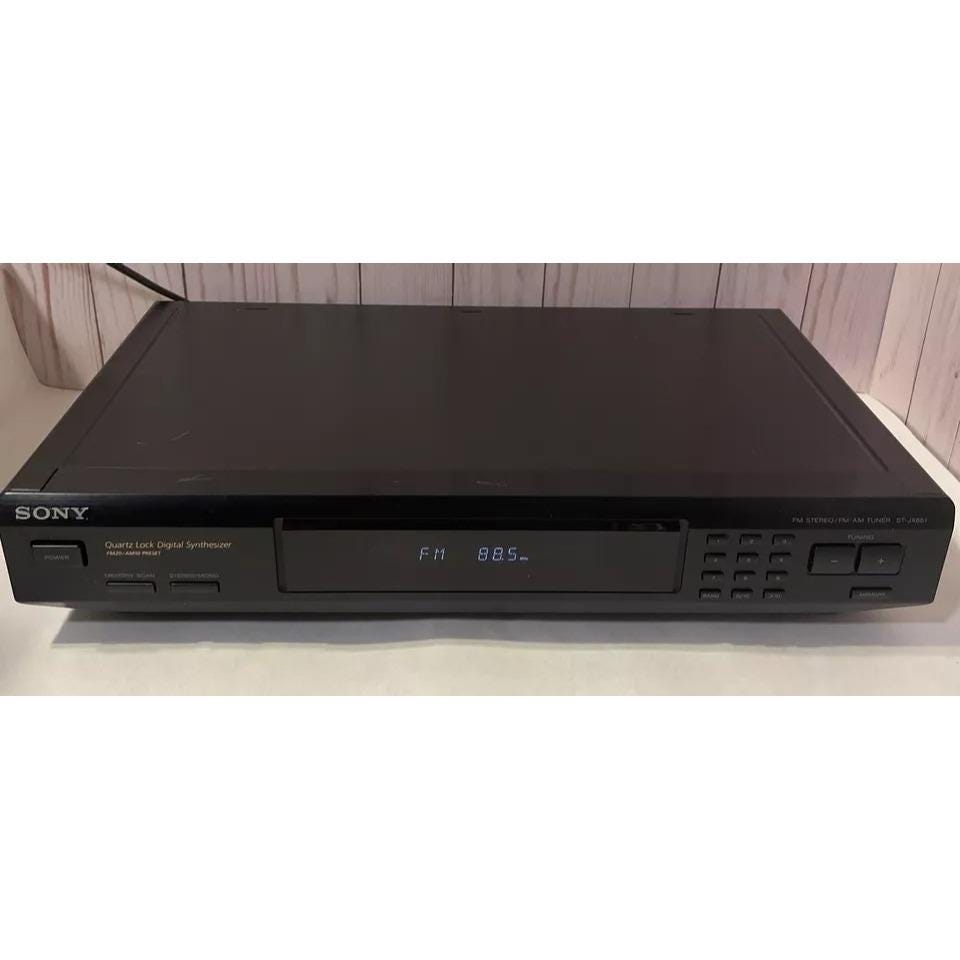 Sony ST-JX661 Stereo Synthesizer AM/FM Quartz Lock Digital