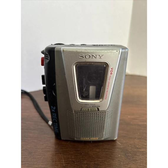 Sony Pressman TCM-20DV Portable Cassette Recorder - Etsy