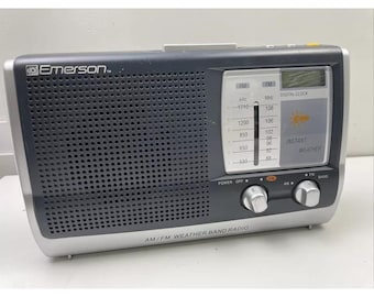 Emerson Am Fm Weather Band Radio RP6251
