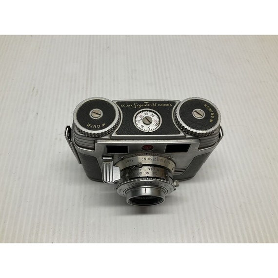よっこ❣️Kodak Signet 35 Ektar 44/3.5 Kodak Signet 35 Camera - Black US Air Force Version | Blue