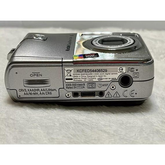 Kodak Easyshare C340 5.0MP Digital Camera - Silver - Etsy
