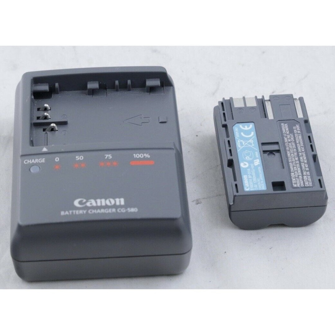Canon CG580 Charger and a Canon BP511A Battery Etsy