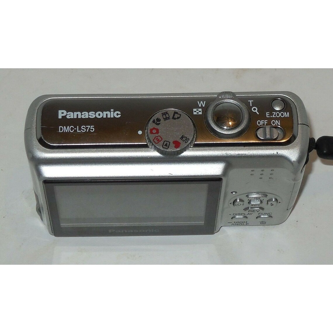 Panasonic LUMIX DMCLS75 7.2MP Digital Camera Silver Etsy