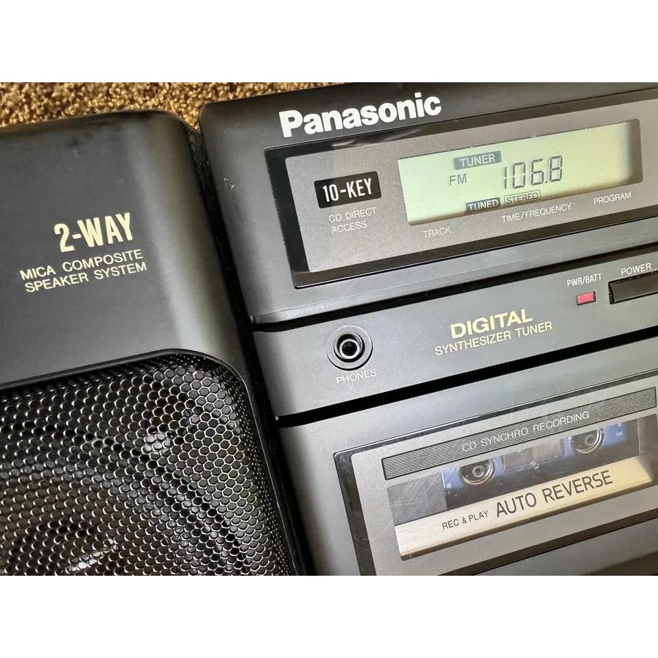 Panasonic RX-DS620 Portable Stereo CD System Cassette Am/fm Radio