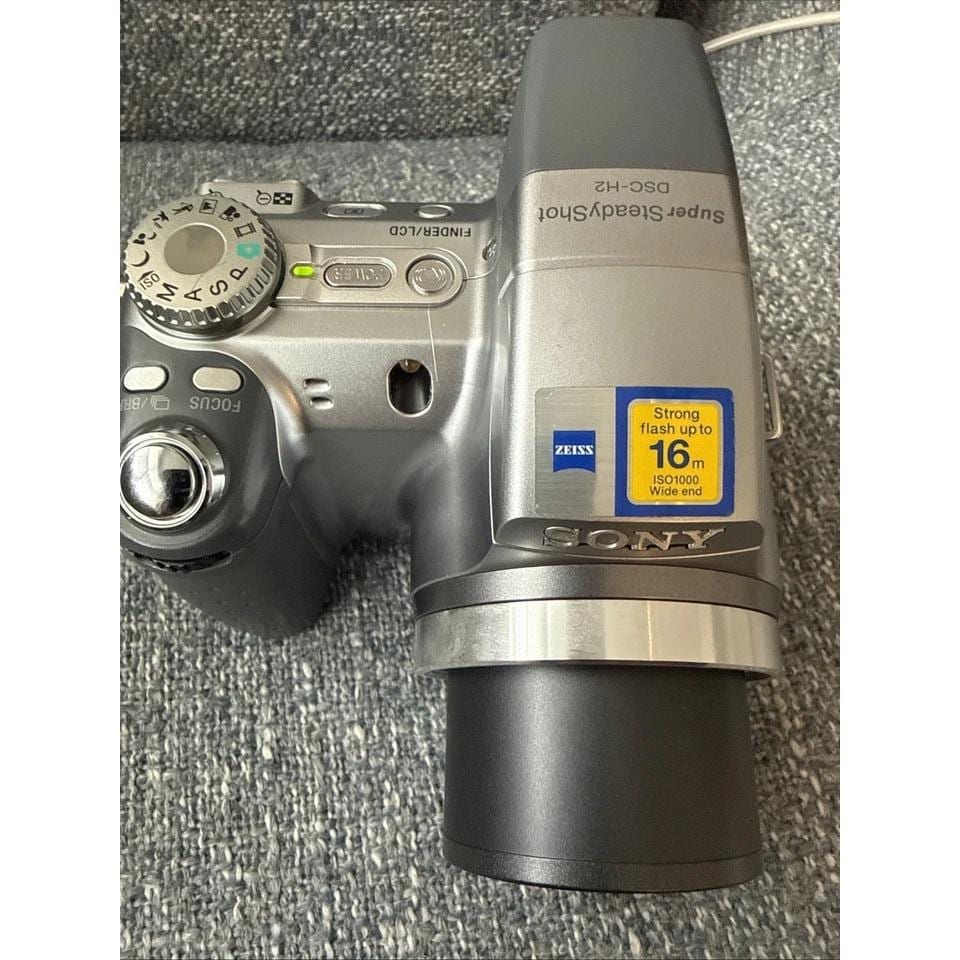 SONY Cyber-shot DSC-H2 Super Steady Shot Camera. 6 MP, 12X Zoom - Etsy