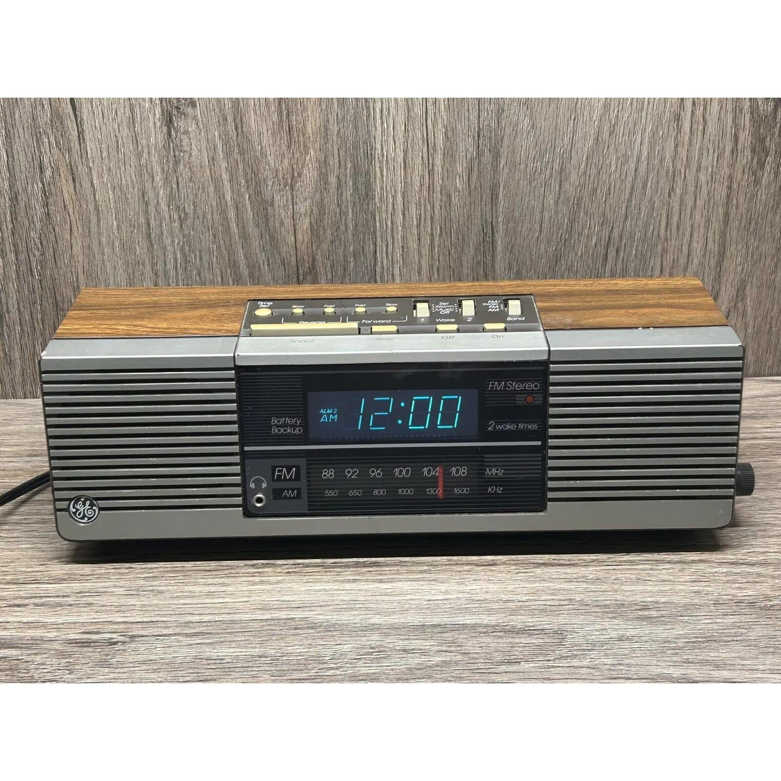 ヴィンテージ ゼネラル・エレクトリック 7-4945A GE AM/FM デュアル