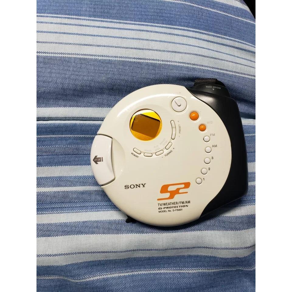 Sony D-FS601 S2 Sports Portable Walkman CD Player Weather Tv/am/fm