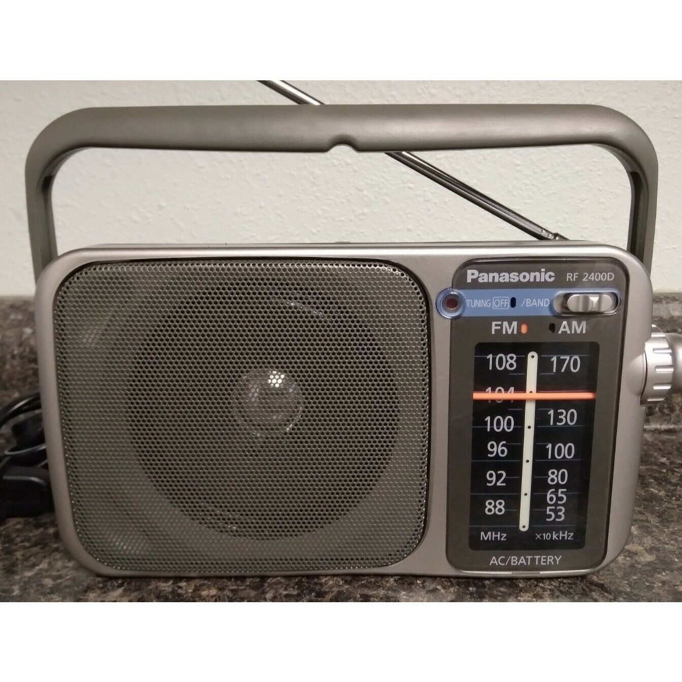 Panasonic Portable Am FM Radio Battery Operated Analog AC - Etsy