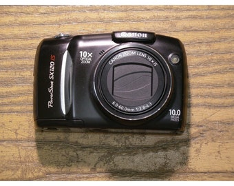 Canon SX120IS 10MP Digital Camera