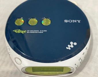 Sony D-Ej360 Psyc Portable Cd Walkman