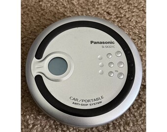 Panasonic Portable Car CD Player Anti-Skip Protection SL-SX321C Tested/Working