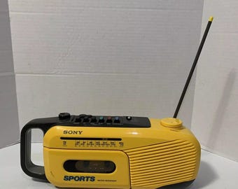 Sony CFS-V1 Radio Cassette Player Vintage Boombox AM/FM Stereo