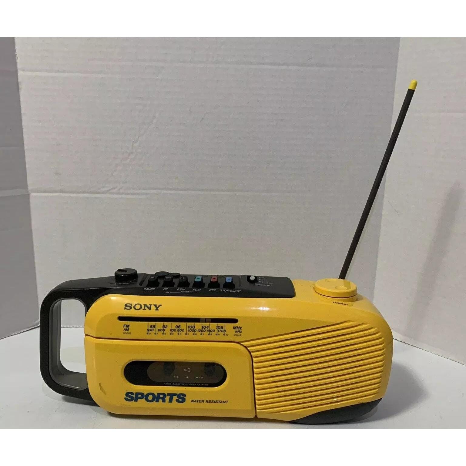 Sony Cfm-101 Boombox Am/fm Radio Cassette Player - Etsy